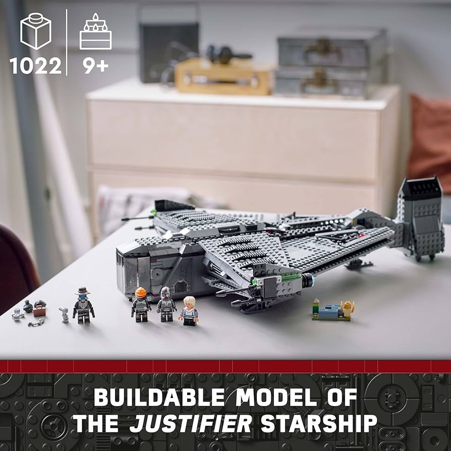 Amazon.com: LEGO Star Wars The Justifier 75323, Buildable
